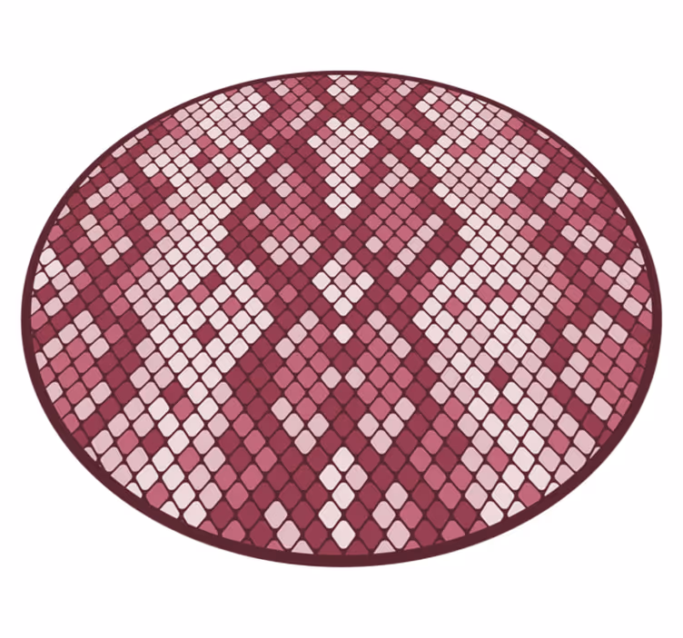 Covor de vinil texturat amestec de modele de diamant - TenStickers