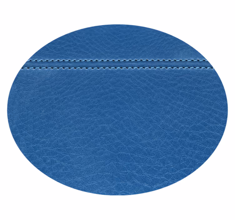 Covor de vinil texturat efect piele albastră - TenStickers