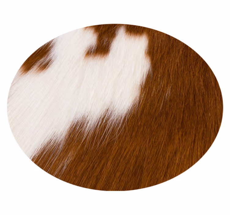 Covor vinil print animalier reprezentare piele de vacă - TenStickers