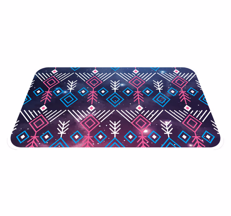 Covor colorat etnic design nordic cosmos - TenStickers