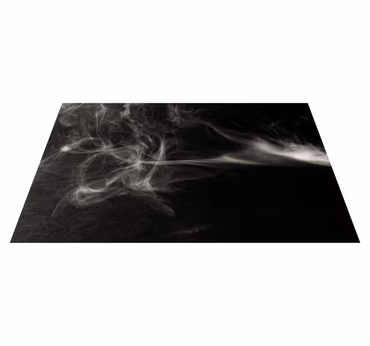 Covor vinil modern efect de vârtejuri de fum - TenStickers