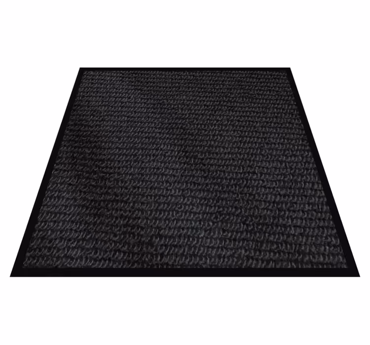 Covor de vinil pentru baie strat negru texturat - TenStickers