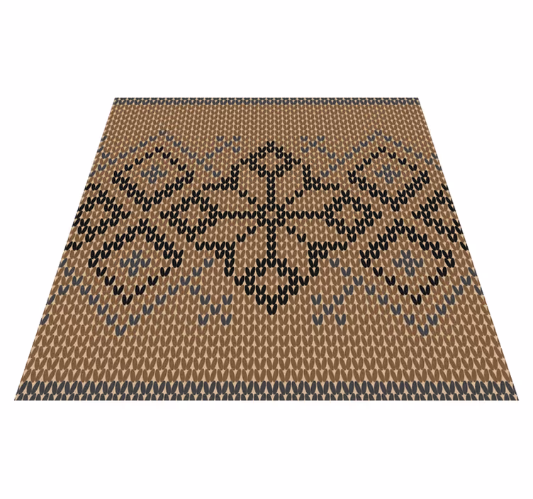 Covor de vinil geometric model clasic - TenStickers