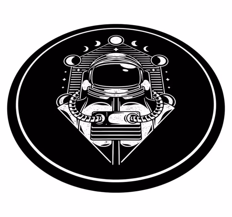 Covor de vinil Adolescenți grafică astronaut - TenStickers