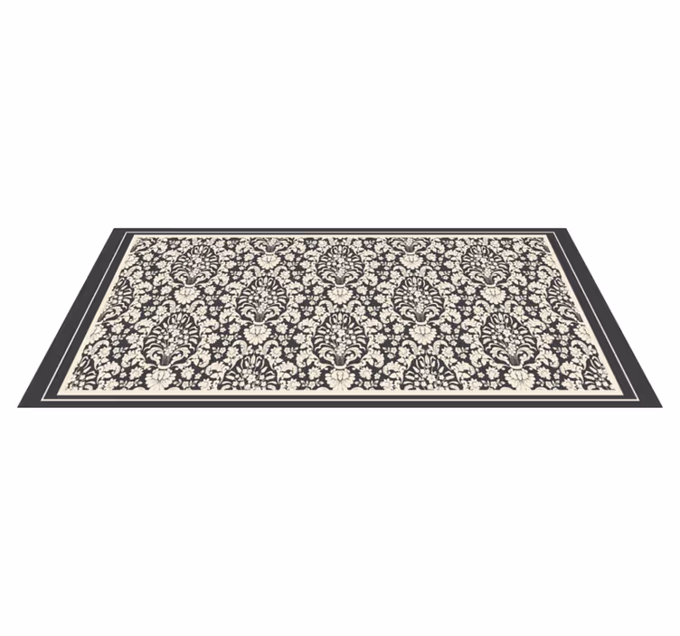 Covor de vinil epocă caracteristică botanică elegantă - TenStickers