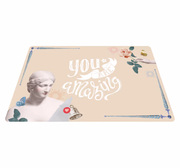 Covoare de vinil cu fraze ești uimitor - TenStickers