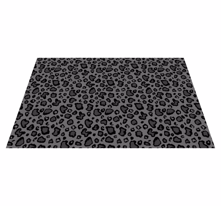 Covor vinil print animalier stil cu imprimeu leopard - TenStickers
