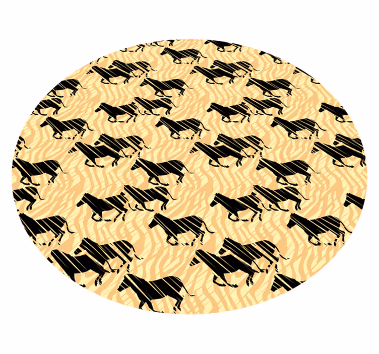 Covor vinil print animalier model elegant de cal - TenStickers