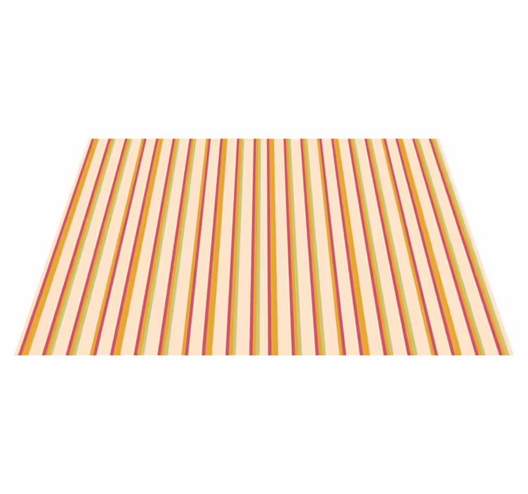 Covor vinil vărgat eleganță multi-stripată - TenStickers