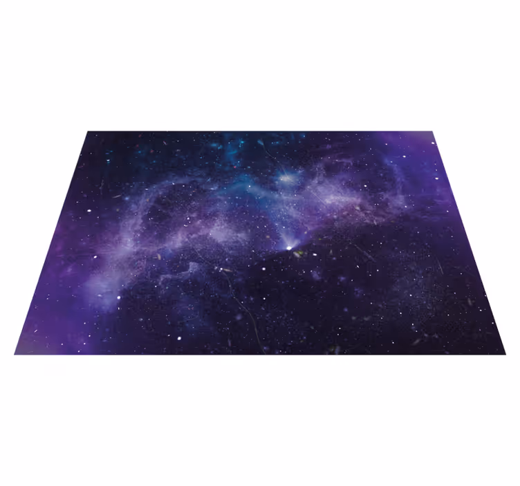 Covor de vinil stele scenă galactică cosmică - TenStickers