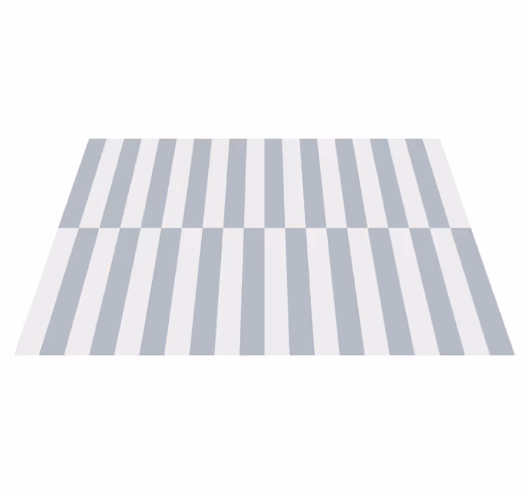 Covor de vinil geometric concept elegant cu dungi - TenStickers