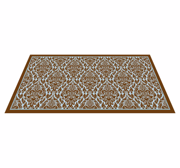 Covor de vinil epocă aranjament floral elegant - TenStickers