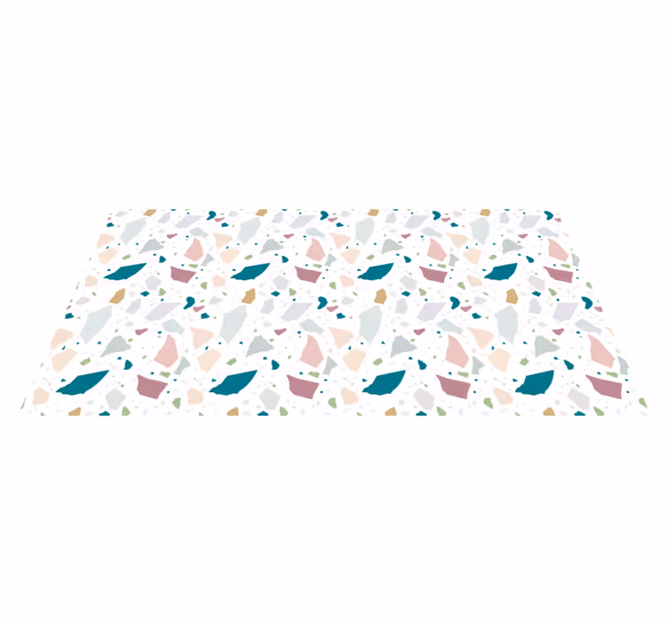 Covor de vinil geometric figuri conceptuale - TenStickers