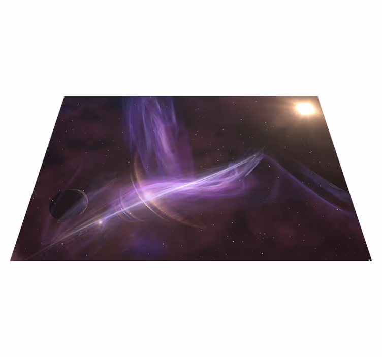 Alții covor de vinil peisaj de vis galactic - TenStickers