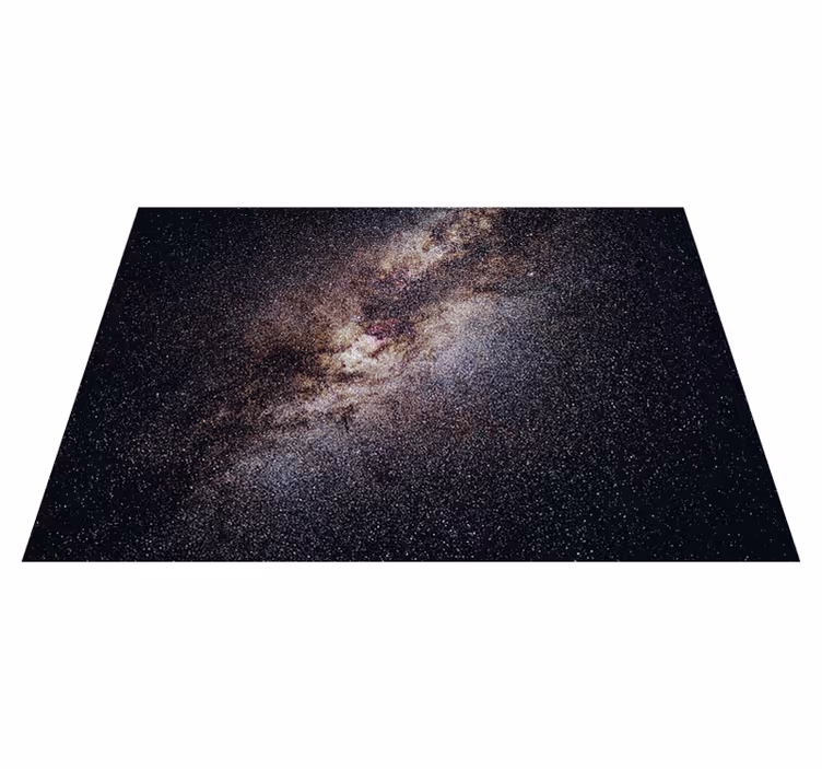 Covor vinil dormitor căderea nopții astrale - TenStickers