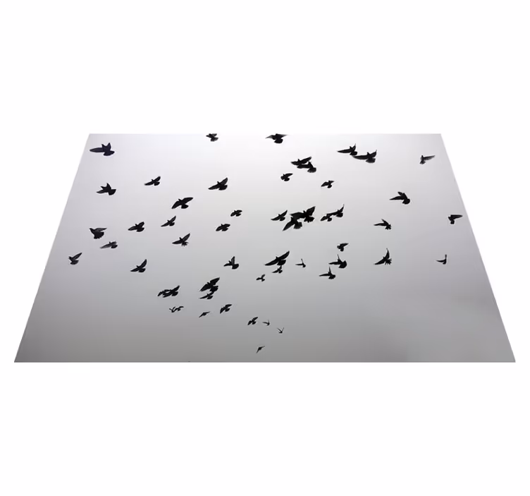 Alții covor de vinil model de păsări care zboară - TenStickers