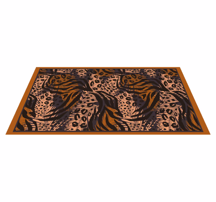 Stil african, covor modern colorat abstract - TenStickers