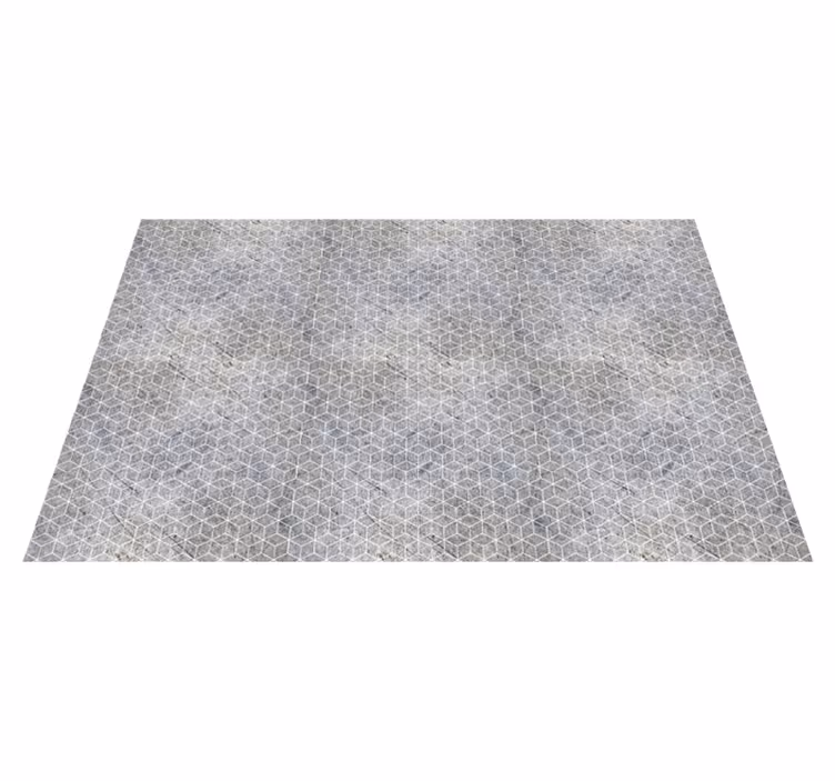 Covor de vinil efect de piatră cu model geometric - TenStickers