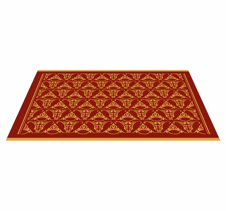 Covor de vinil epocă eleganță inspirată de mandale - TenStickers
