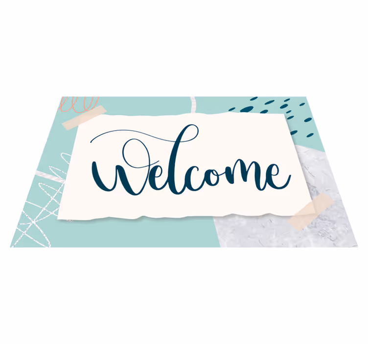 Covoare de vinil cu fraze text elegant de intrare - TenStickers