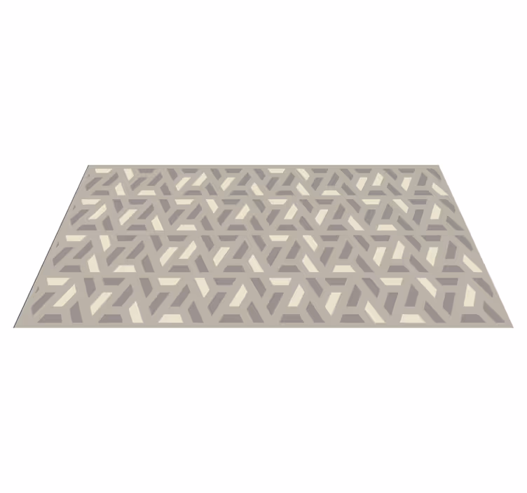 Covor de vinil geometric oase abstracte - TenStickers