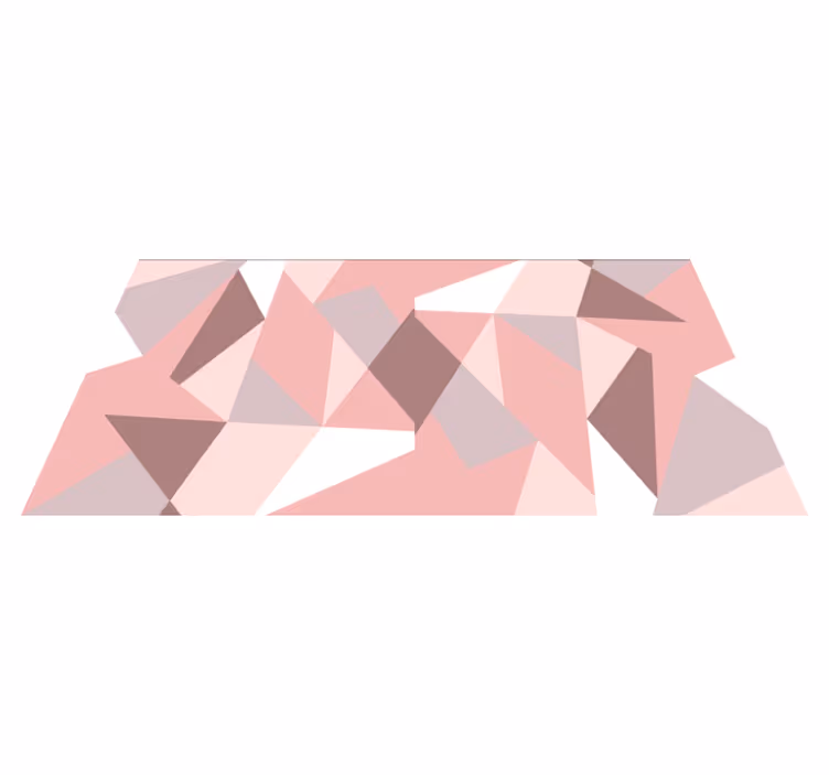 Covor de vinil geometric model triunghi geometric - TenStickers