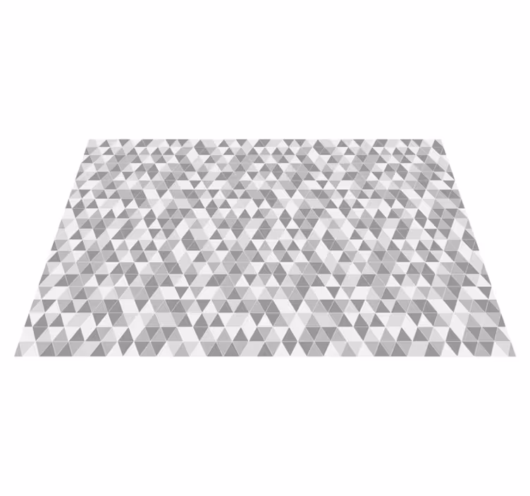 Covor de vinil geometric model triunghiular geometric - TenStickers