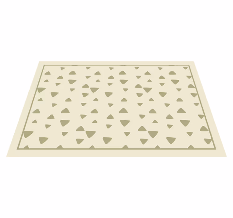 Covor de vinil geometric model triunghiular - TenStickers