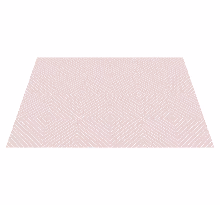 Covor de vinil geometric diamante diagonale - TenStickers