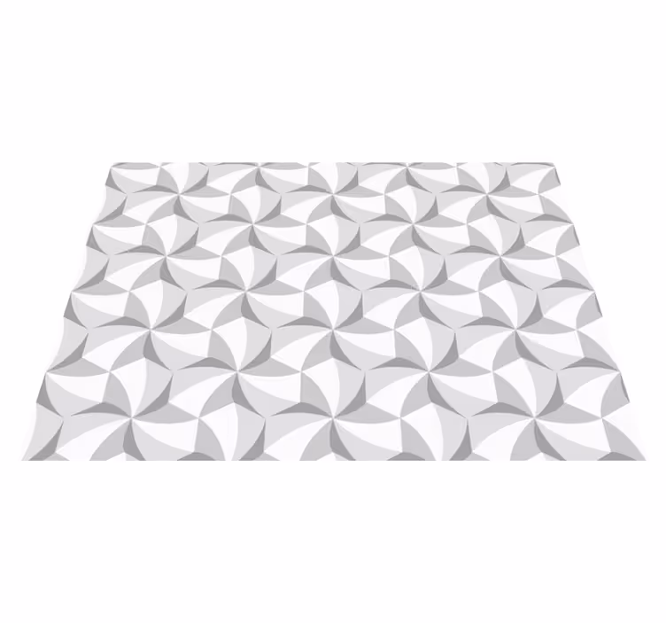 Covor de vinil geometric model de vârtej abstract - TenStickers