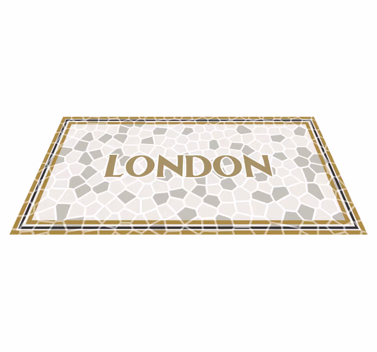 Covor personalizat mozaic roman londra - TenStickers