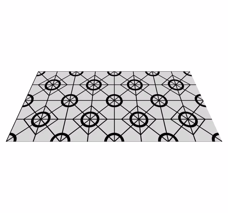 Covor de vinil geometric design geometric de vinil - TenStickers