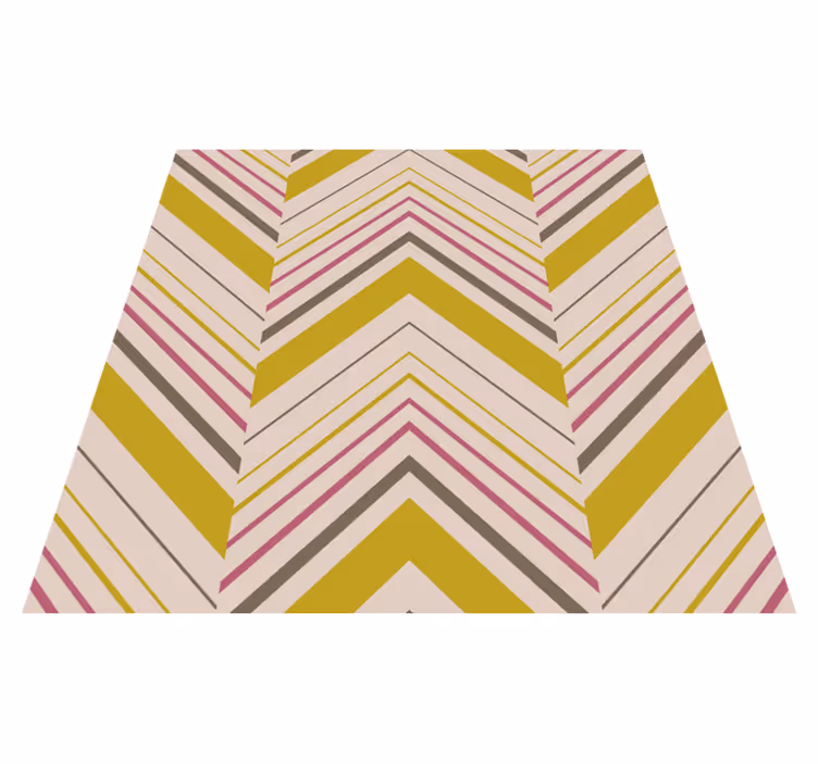 Covor vinil vărgat dungi chevron - TenStickers
