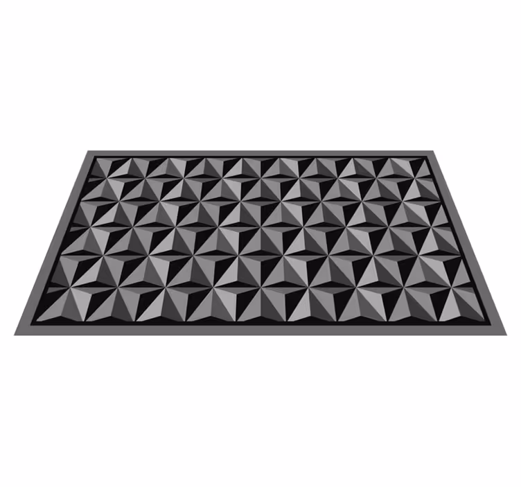 Covor de vinil geometric modele geometrice - TenStickers
