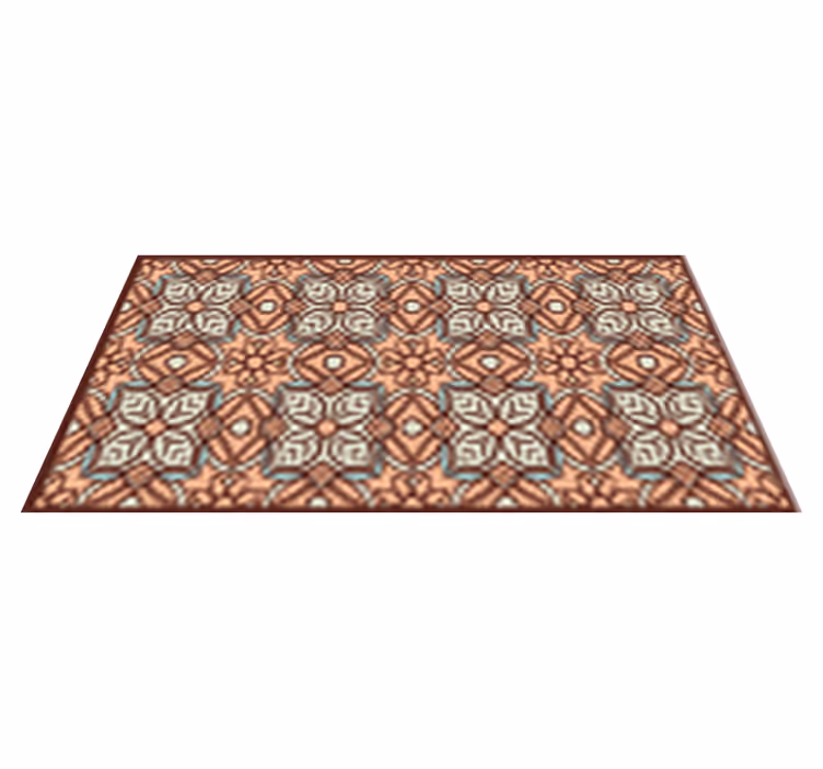 Covor de vinil geometric model simetric - TenStickers