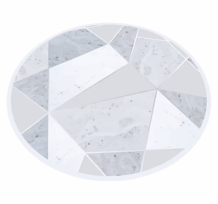 Covor de vinil marmura marmură geometrică - TenStickers