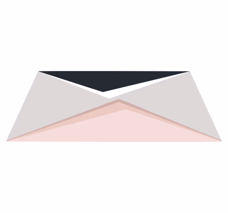 Covor de vinil geometric forme geometrice - TenStickers