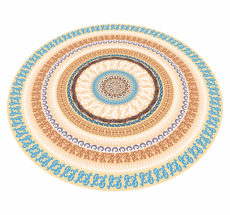 Covor vinil mandala model de cerc mandala - TenStickers