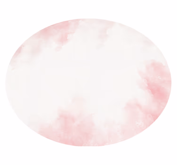 Covor vinil minimalist design circular inspirat din nori - TenStickers