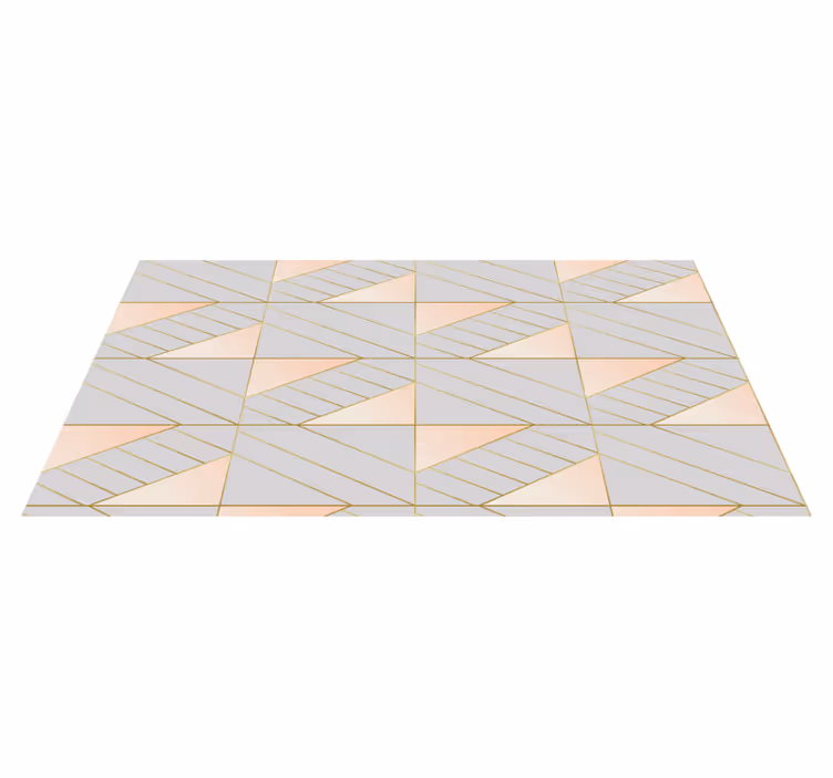 Covor de vinil geometric model geometric - TenStickers