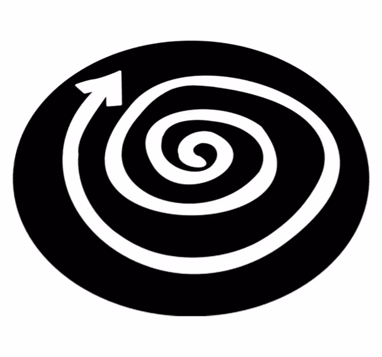 Covor spiralat covor vinil adolescenti - TenStickers