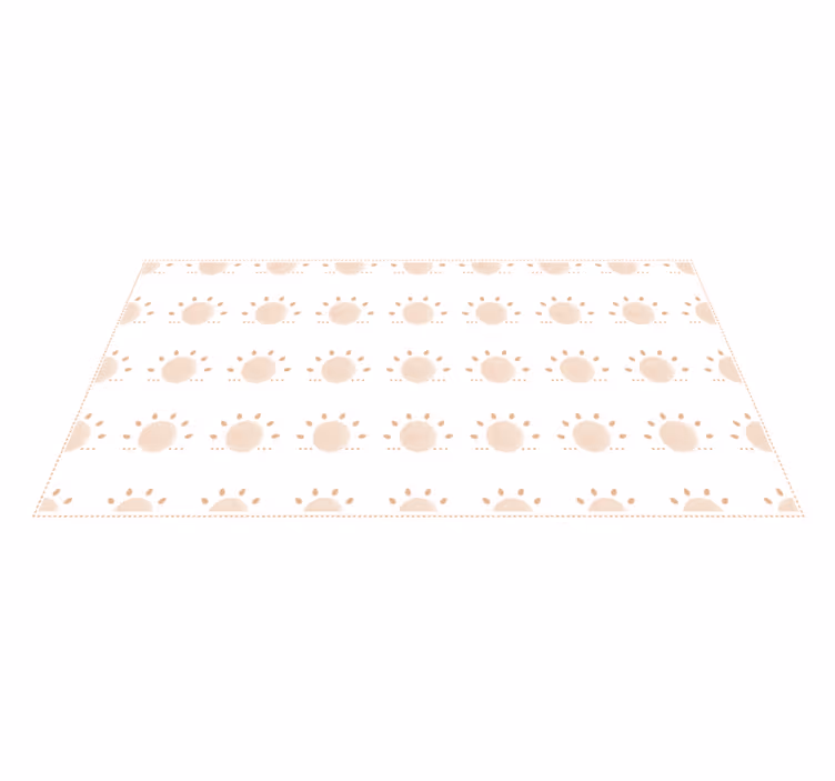 Covor nordic abstract minimal sun - TenStickers