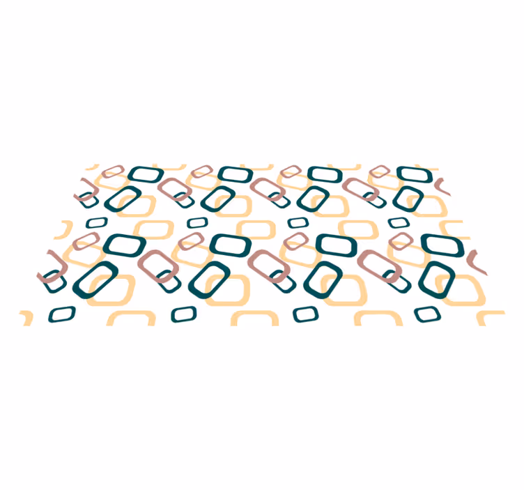Forme abstracte neregulate covor modern - TenStickers