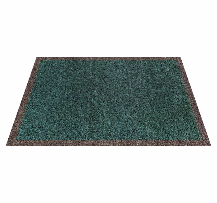 Covor minimalist teplon verde și bej - TenStickers
