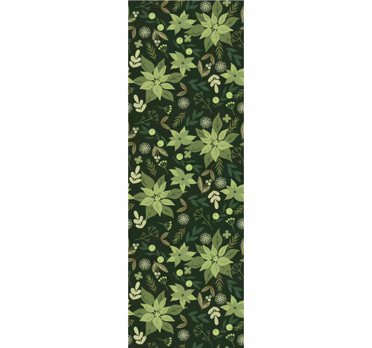 Tapet de frunze model natural verde - TenStickers