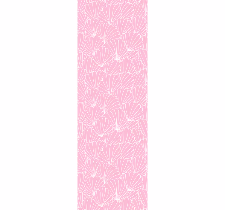 Tapet floral modele de petale moi - TenStickers