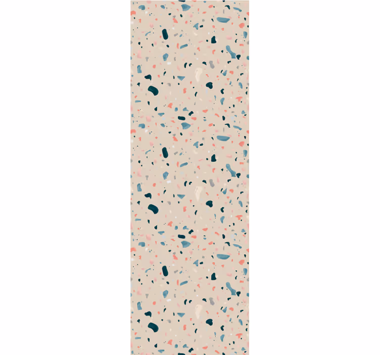 Tapet texturat motiv terrazzo bej - TenStickers
