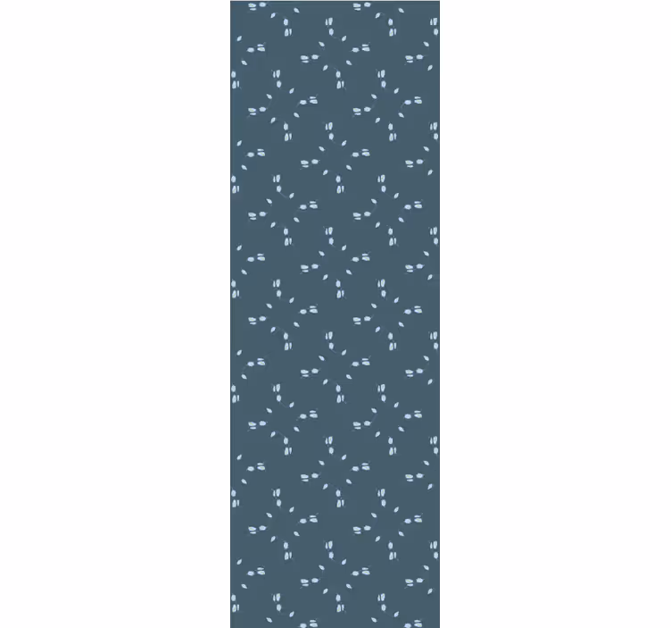 Tapet modern design cu model de flori - TenStickers