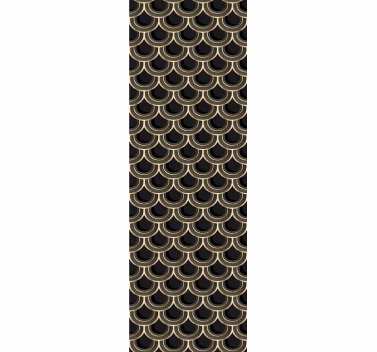 Tapet ornamental model elegant de scoici - TenStickers