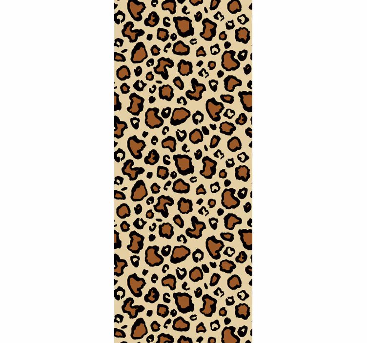Tapet leopard motiv tipic - TenStickers
